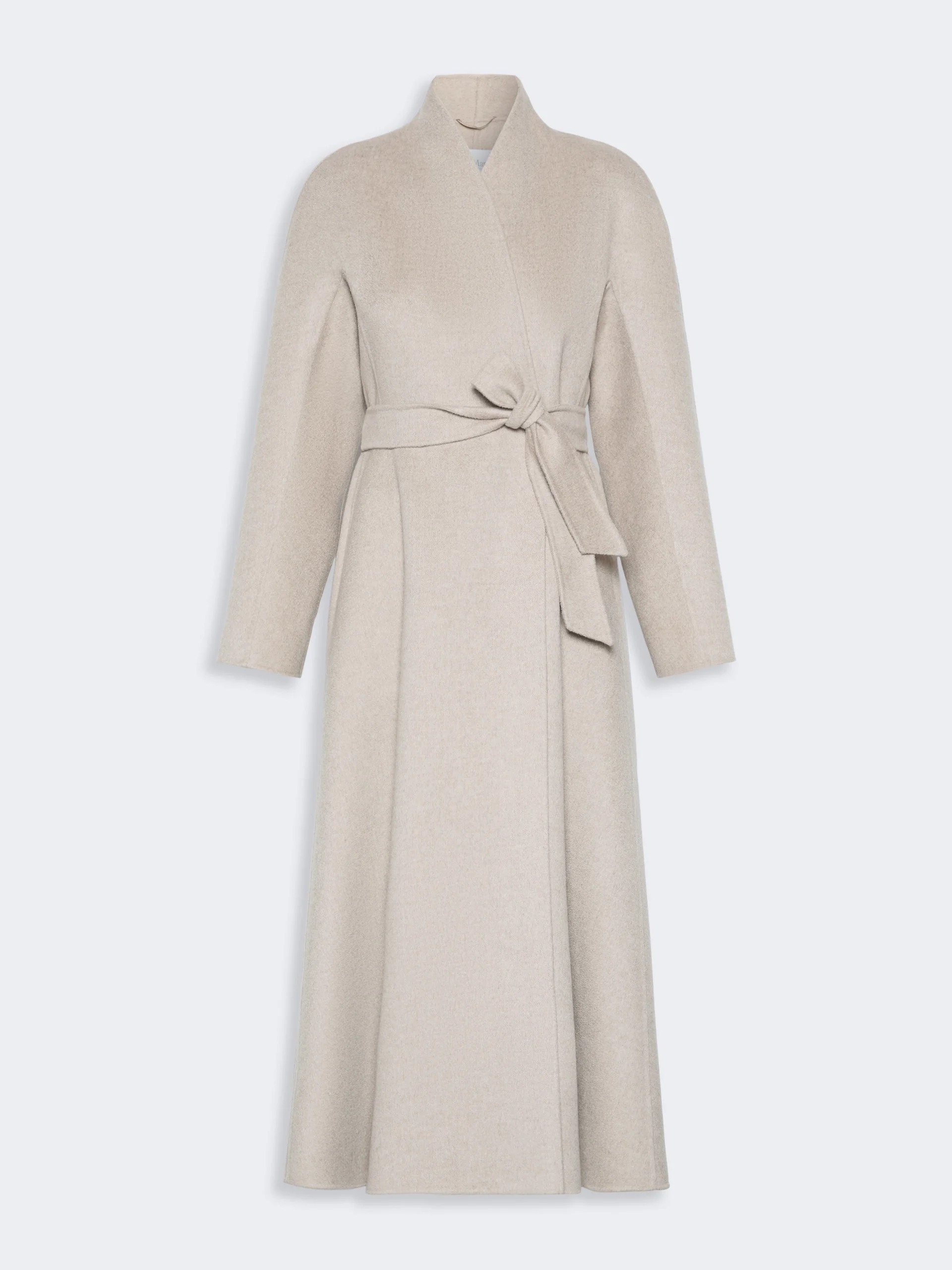 FRAGOLA Cashmere Redingote coat - SAND - 1