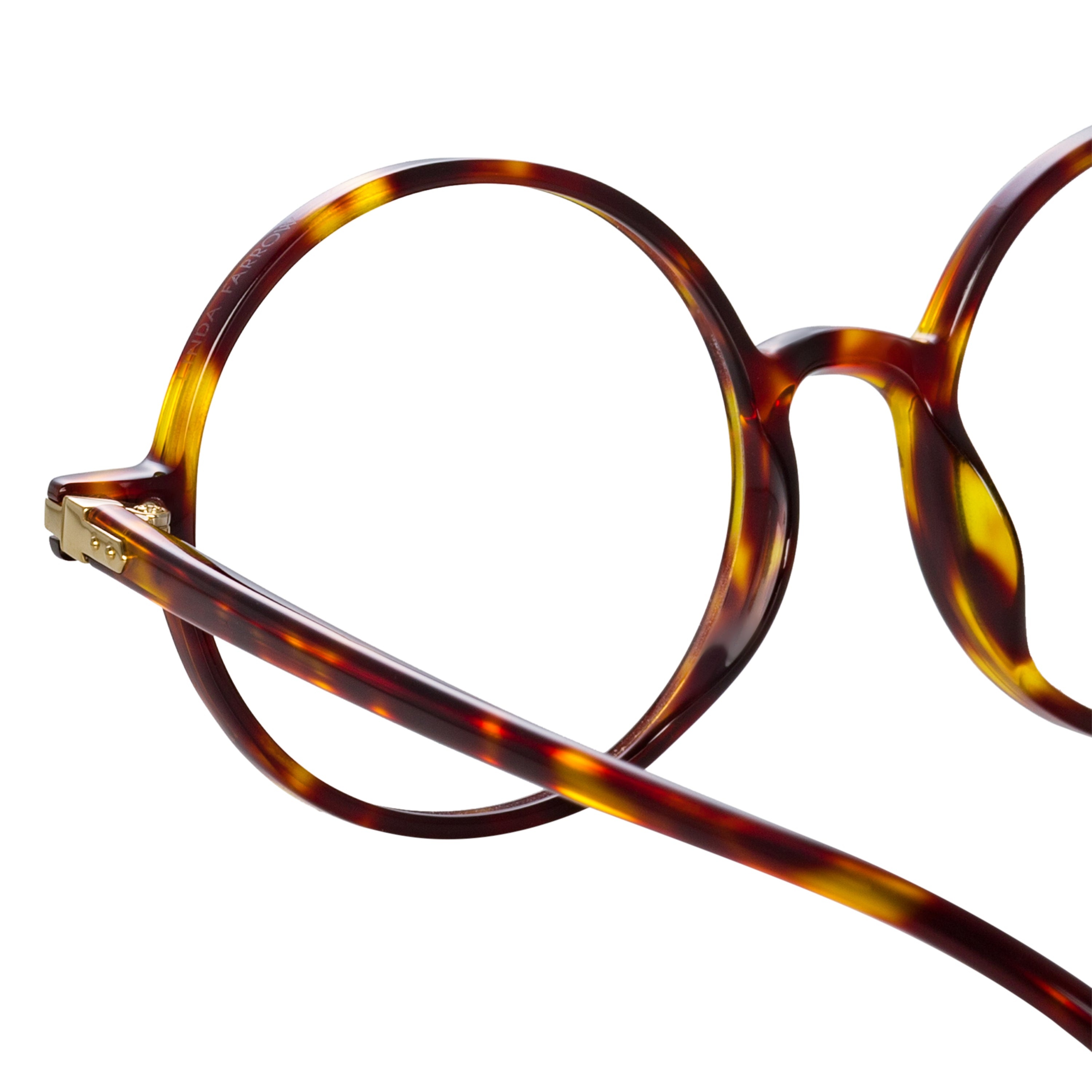 SPIRE ROUND OPTICAL FRAME IN TORTOISESHELL - 3