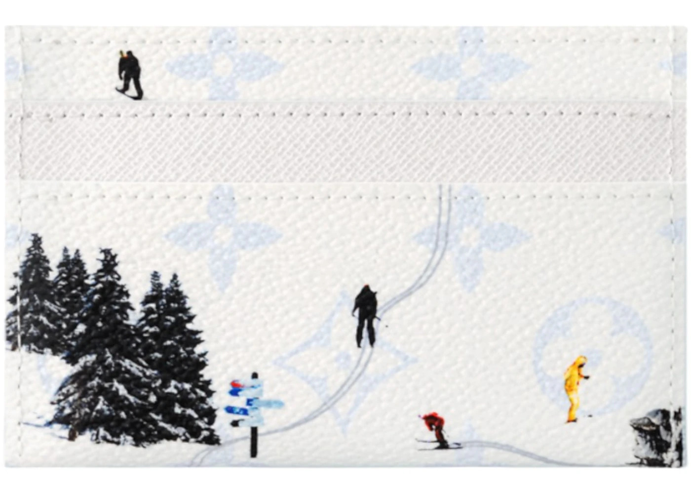 Louis Vuitton Ski Double Card Case White - 2