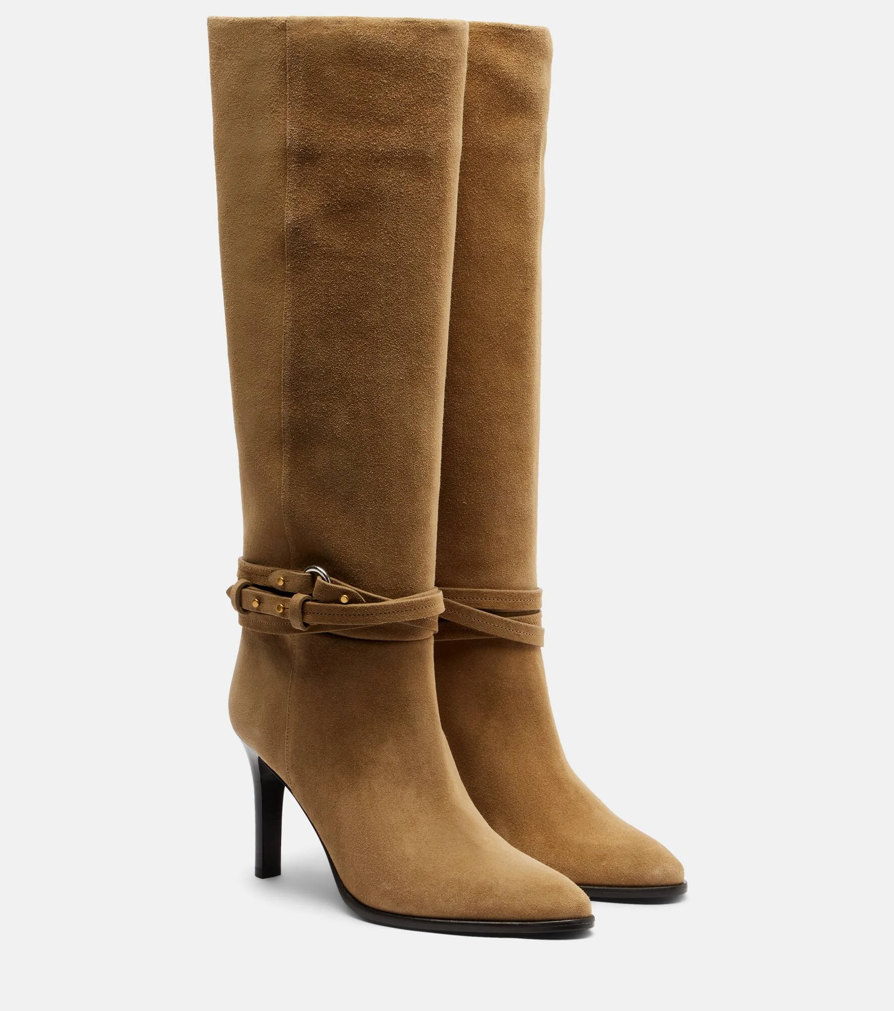 Ieva 90 suede knee-high boots - 1