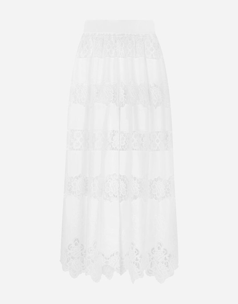Culottes with openwork embroidery 1