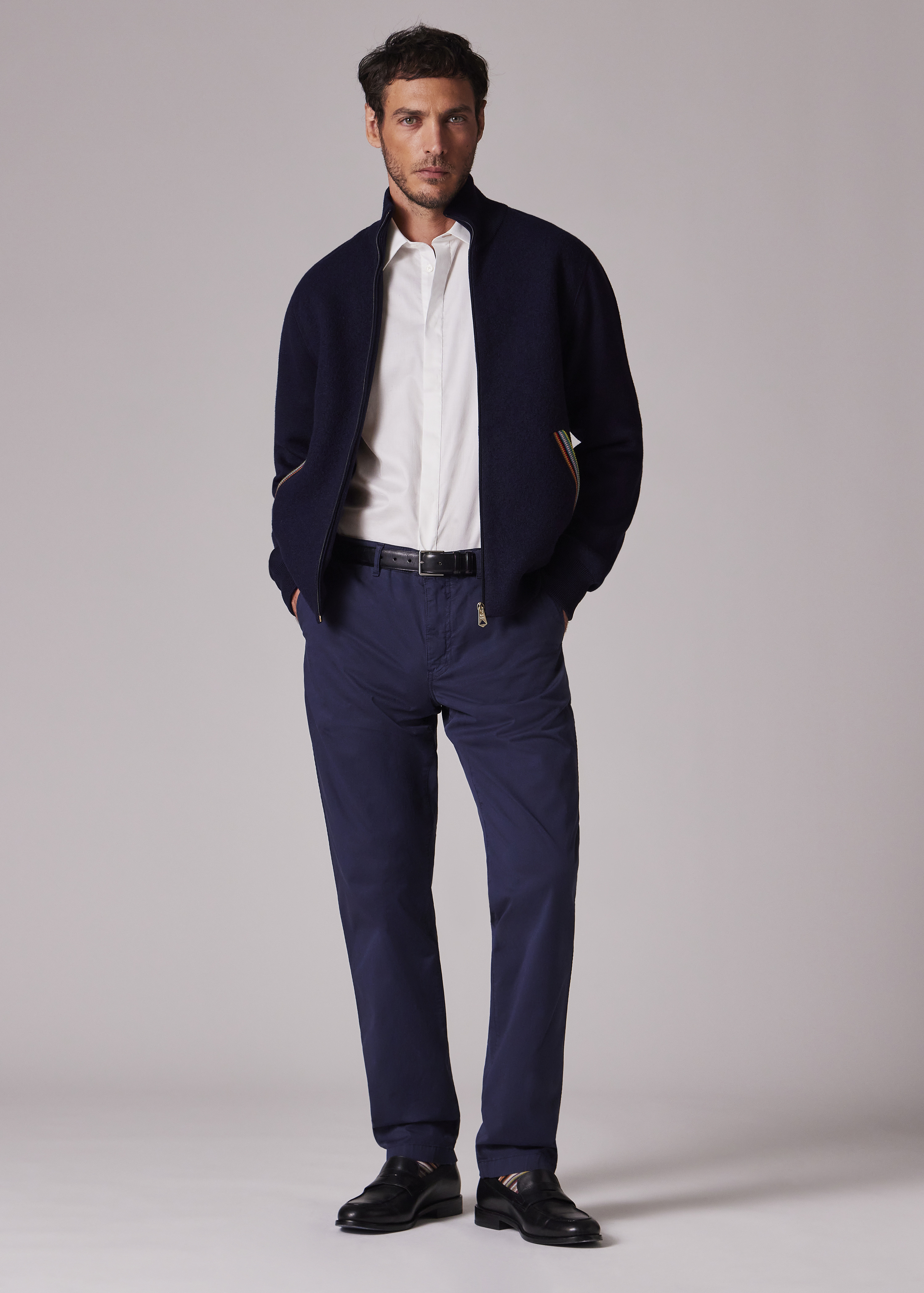 Tapered-Fit Stretch-Cotton Chinos - 5