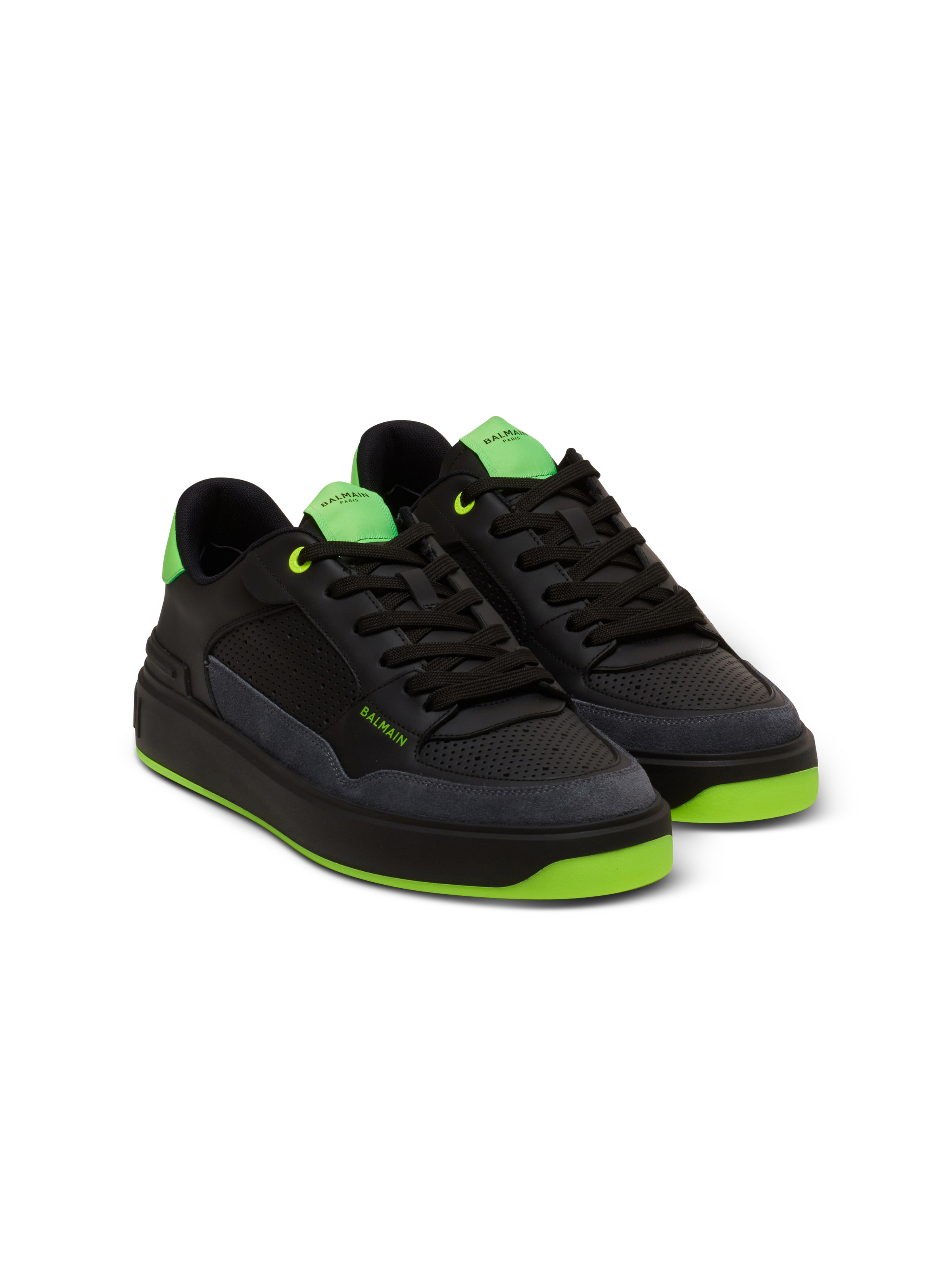 B-Court Flip trainers in calfskin and suede - 2