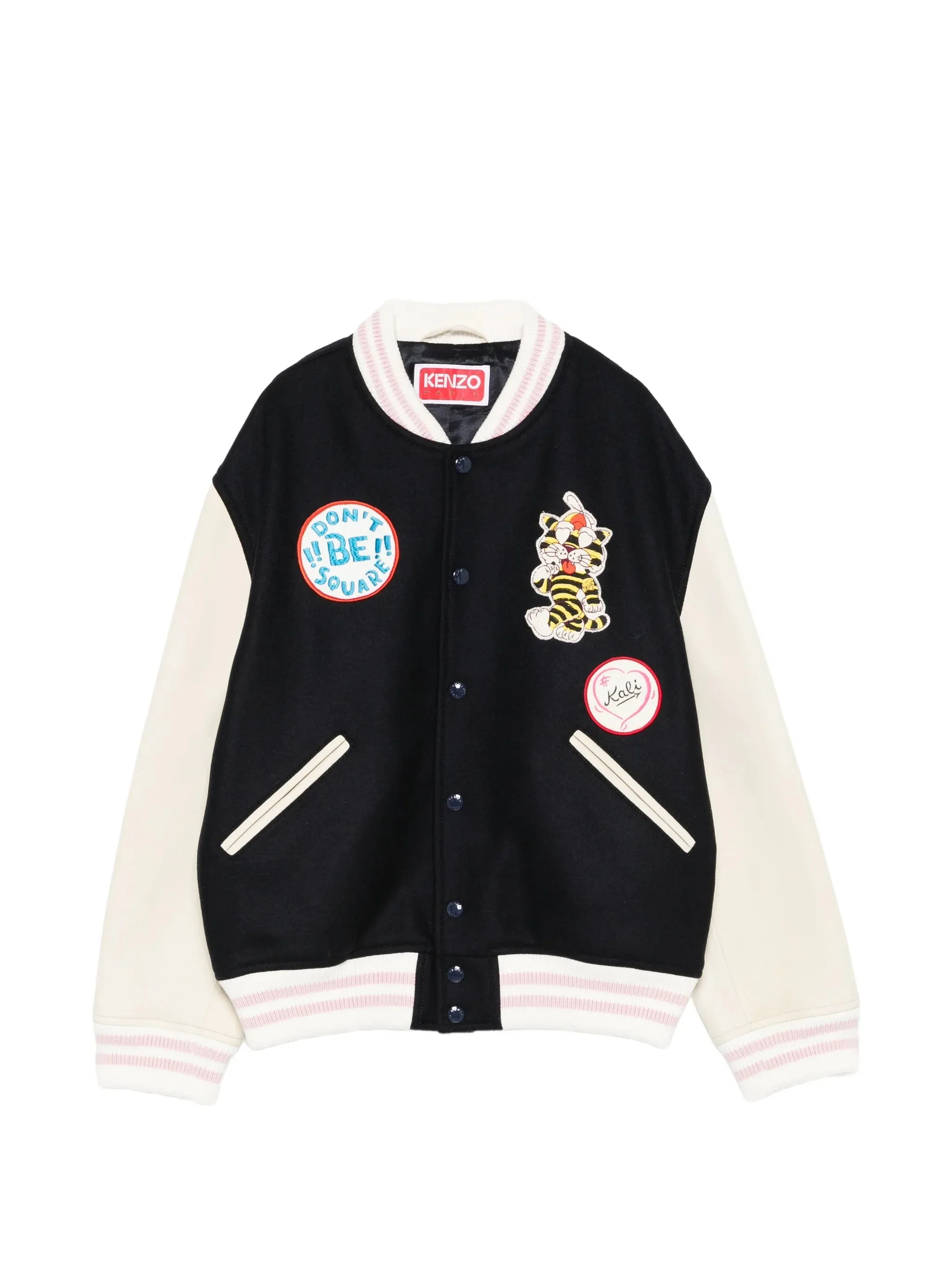 Kenzo Logo-patch Bomber Jacket - 1