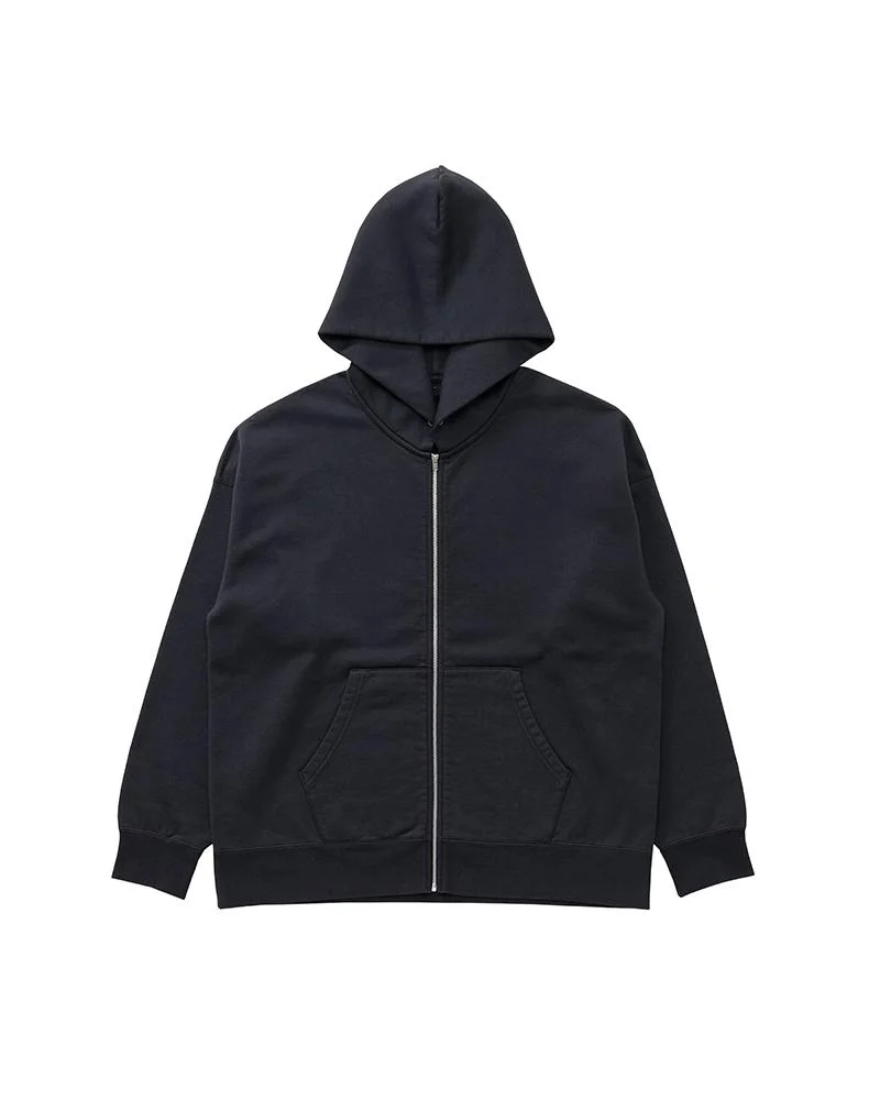 ULTIMATE JUMBO SB HOODIE F.Z. BLACK - 1