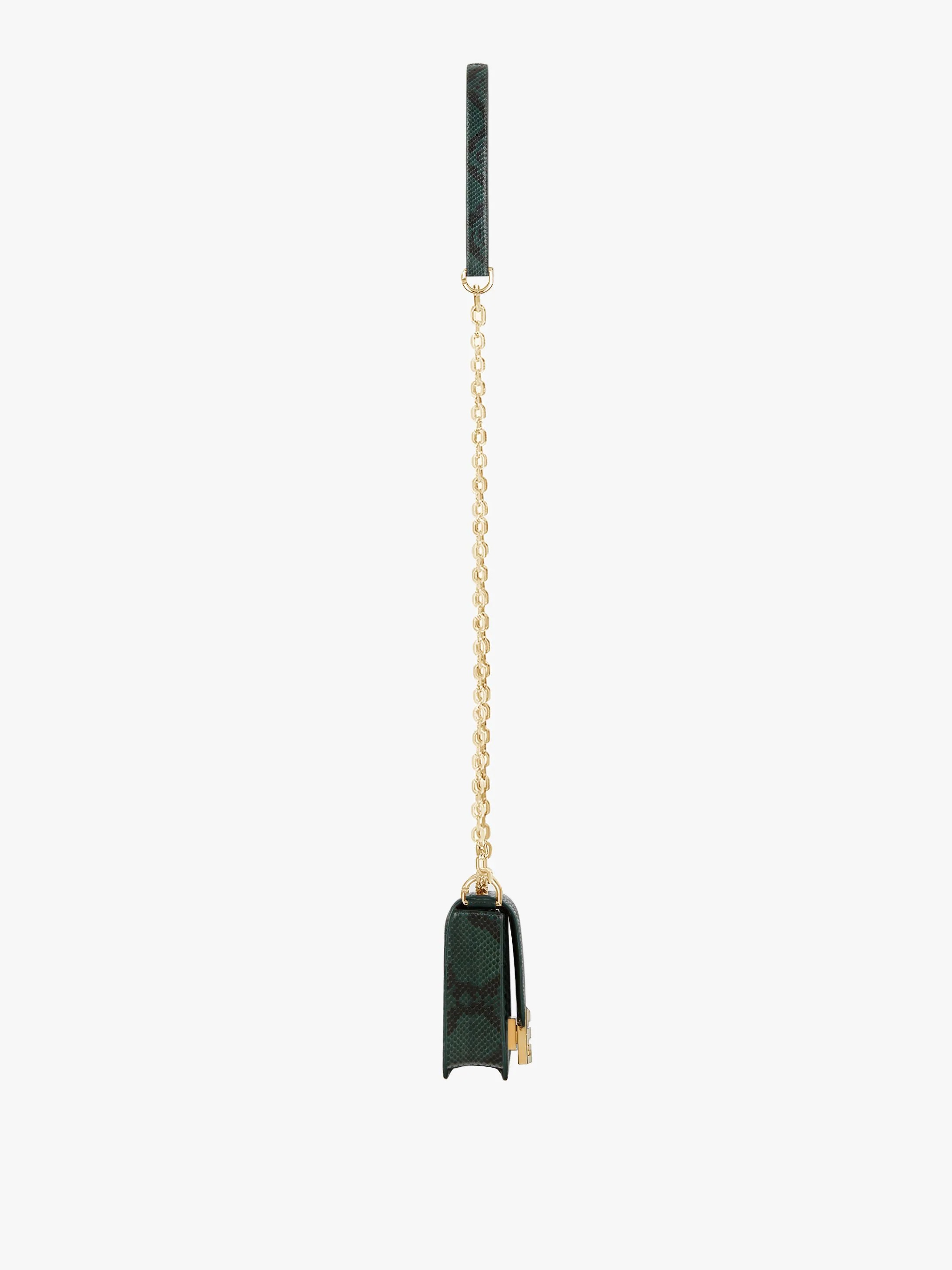 SMALL 4G BAG IN PYTHON WITH CHAIN - 2