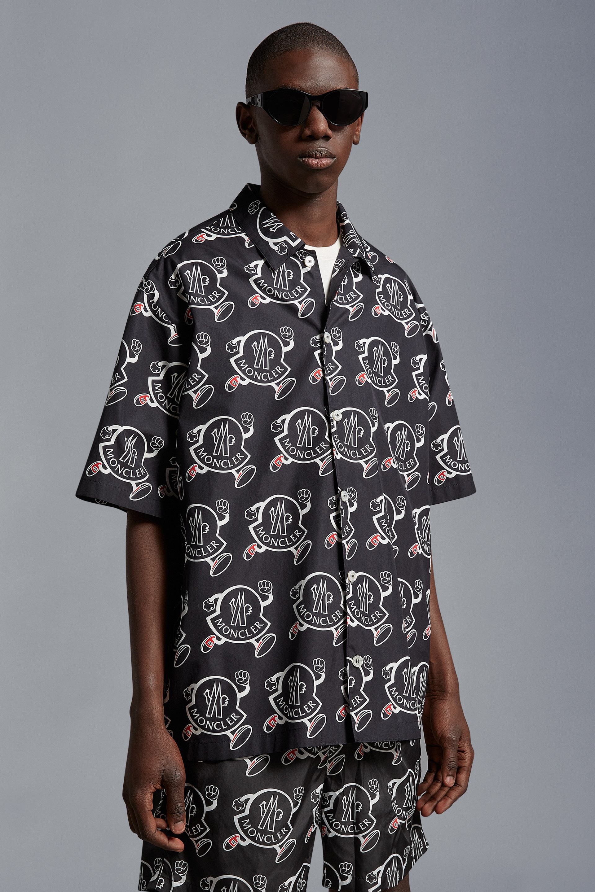 Logo Print Cotton Shirt - 2