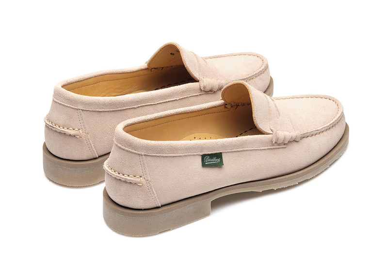 Paraboot Coraux Vel Creme - Rubber Sole outlook