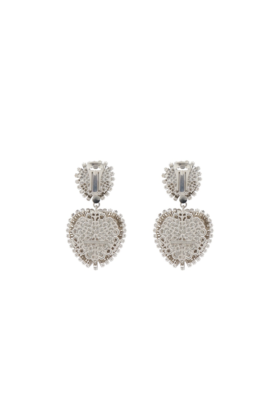 CRYSTAL HEART EARRINGS - 2