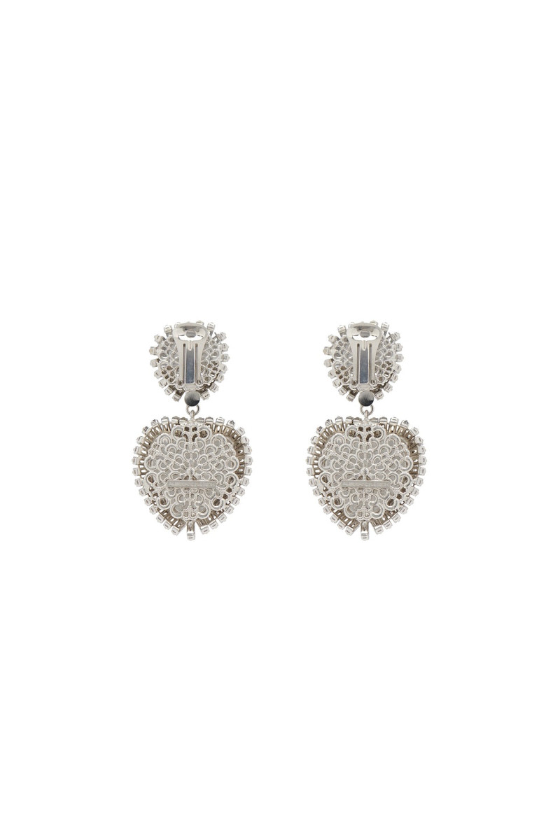 Alessandra Rich CRYSTAL HEART EARRINGS outlook