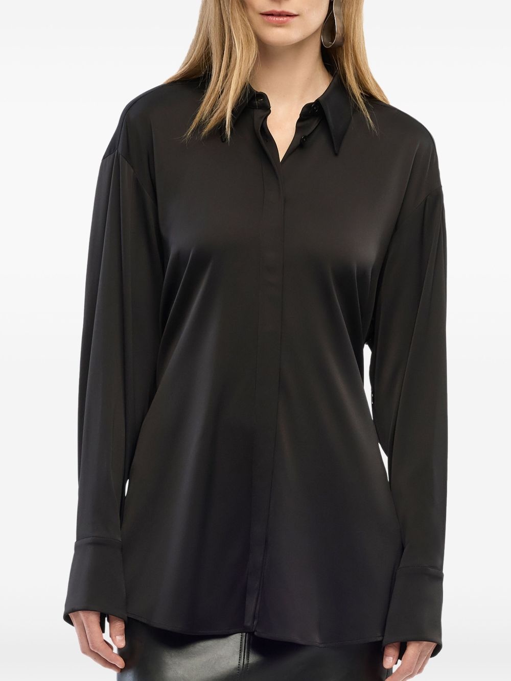 button-detail shirt - 5