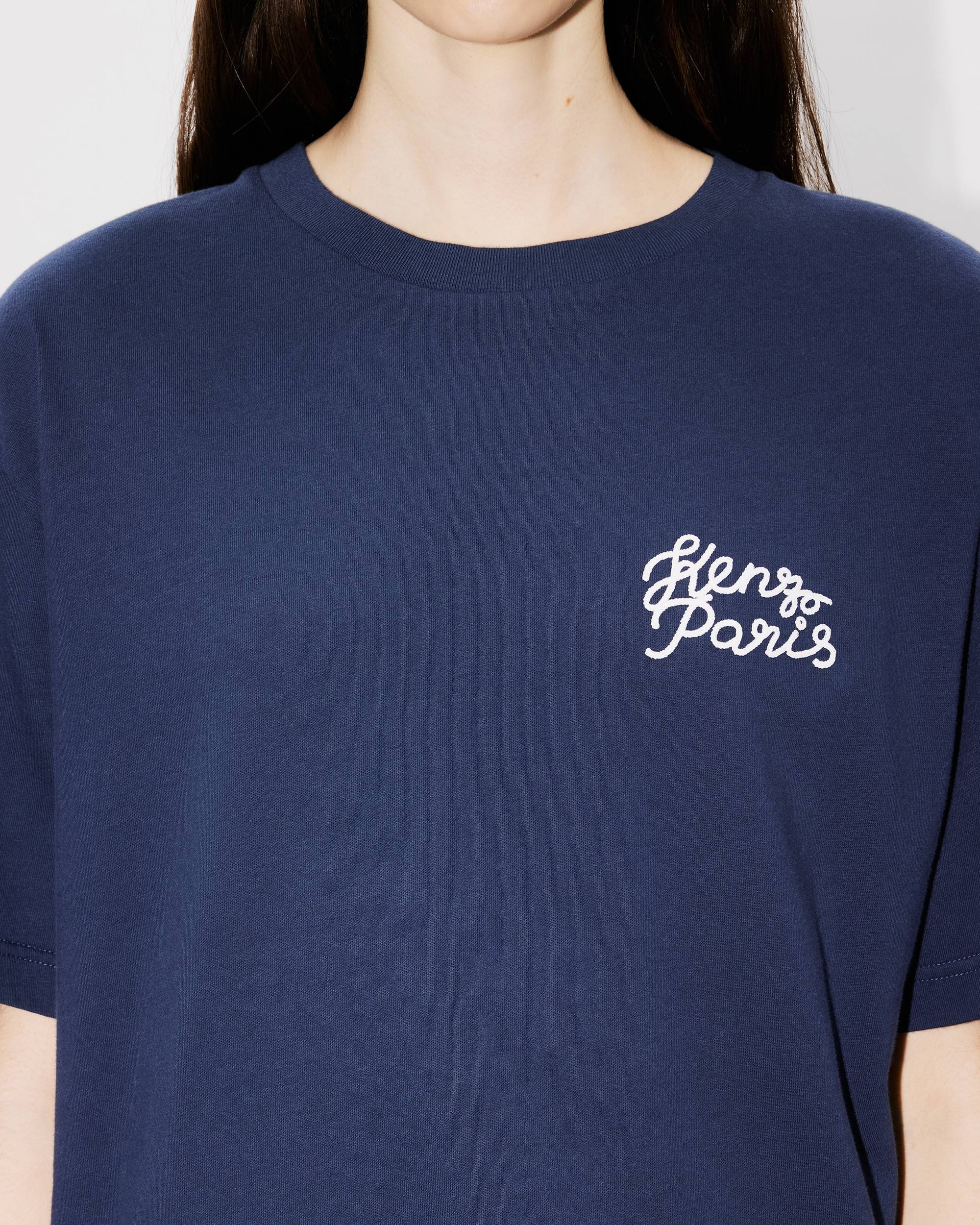 'KENZO Heart' oversized embroidered T-shirt - 7