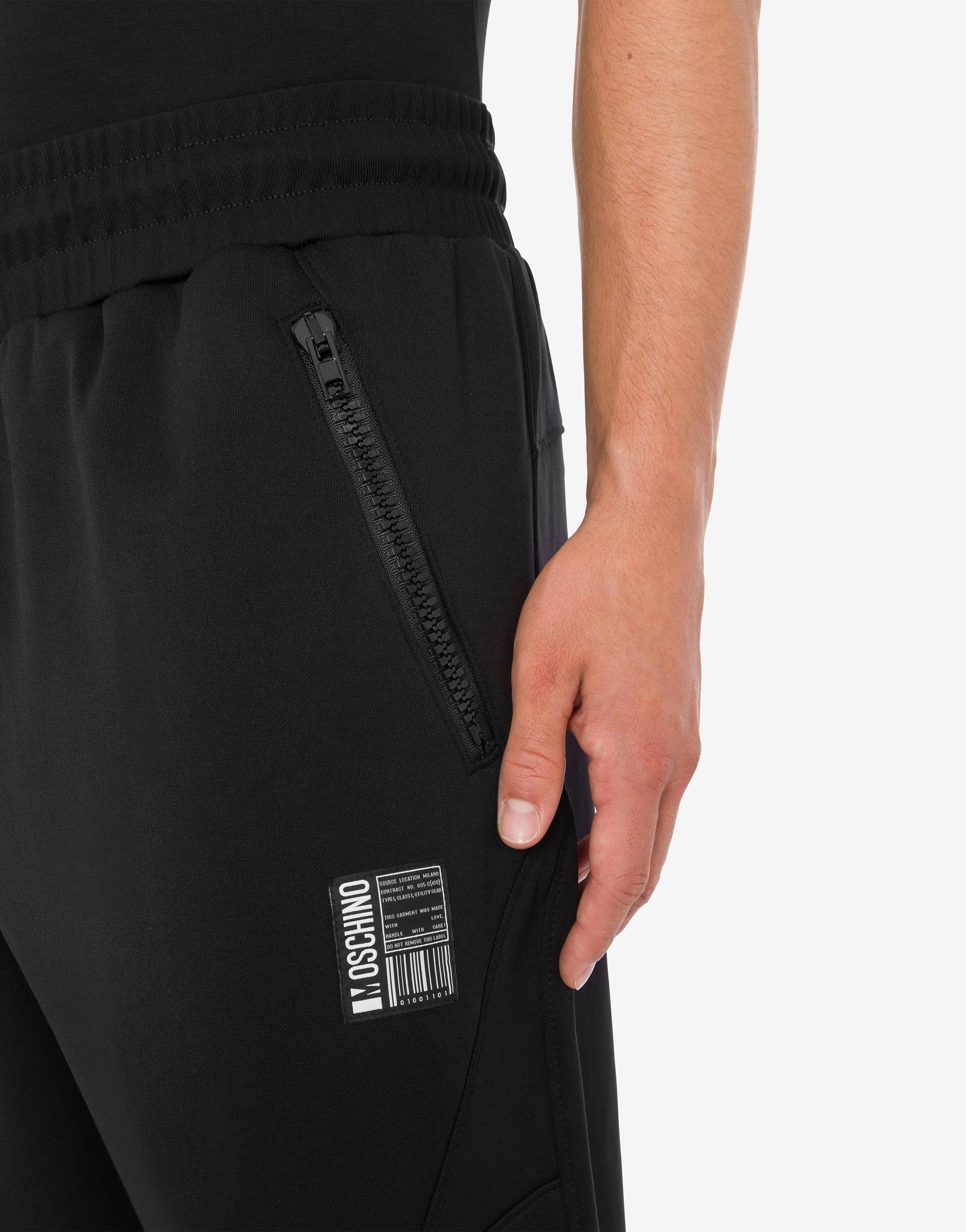 TECHNICAL FLEECE PANTS WITH LOCKER TAG LABEL - 4