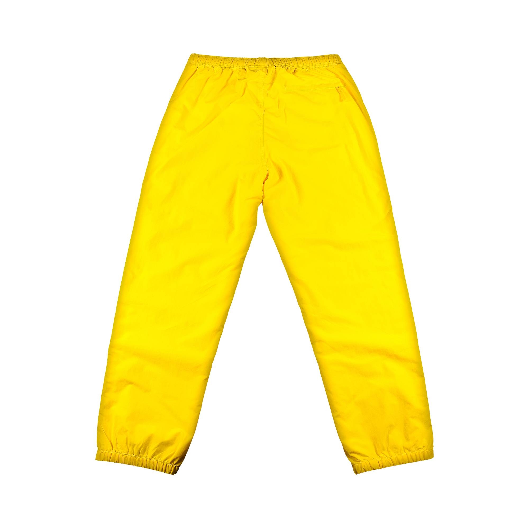 Supreme Reflective Zip Track Pant 'Yellow' - 2