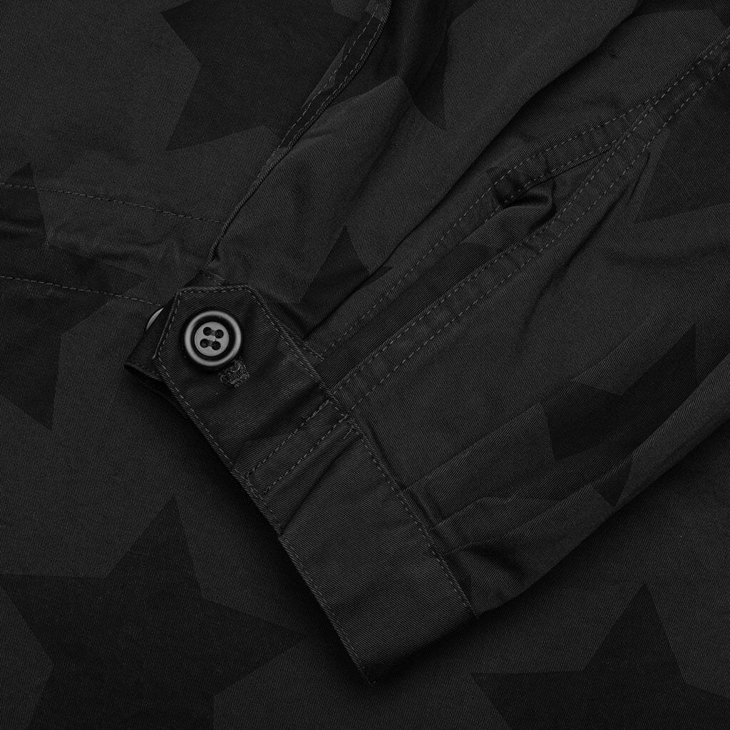 AWAKE STAR PRINTED ANORAK - CHARCOAL/BLACK - 5