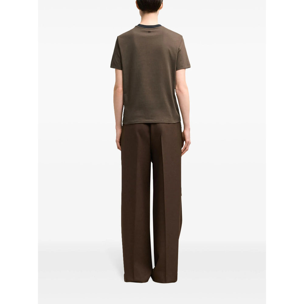 Ami Paris Brown Tops - T-Shirts & Jerseys Women - 4