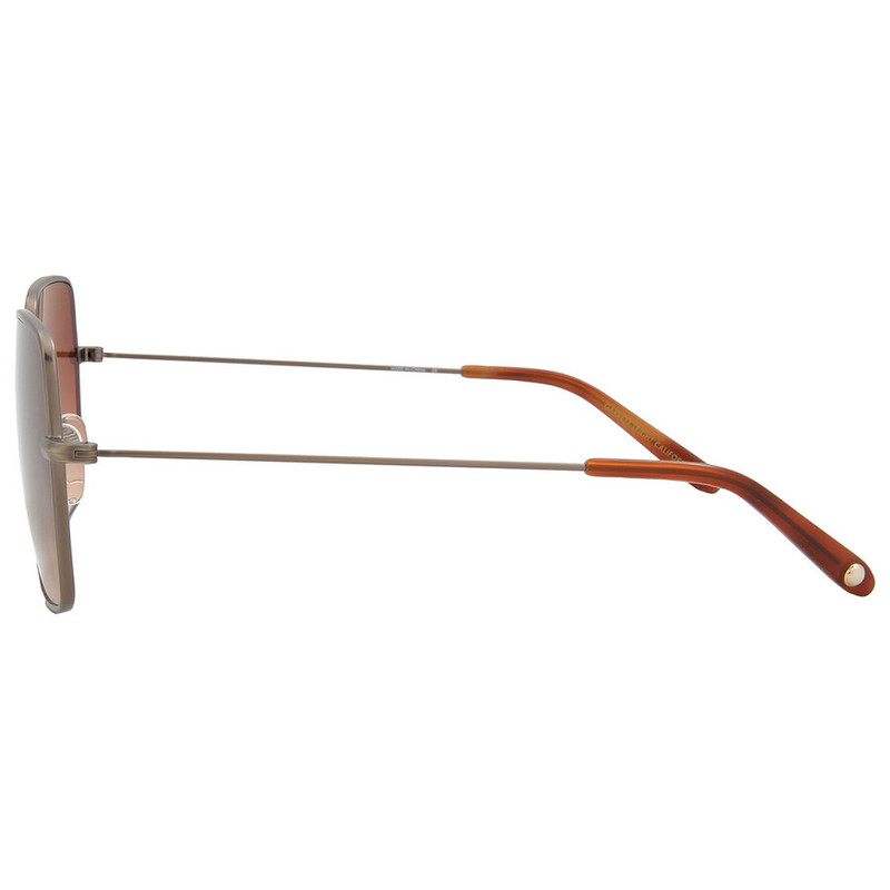 Garrett Leight MEADOW SUN Brunette Square Ladies Sunglasses 4067 ATG-VINBRT/BRNTG 56 4