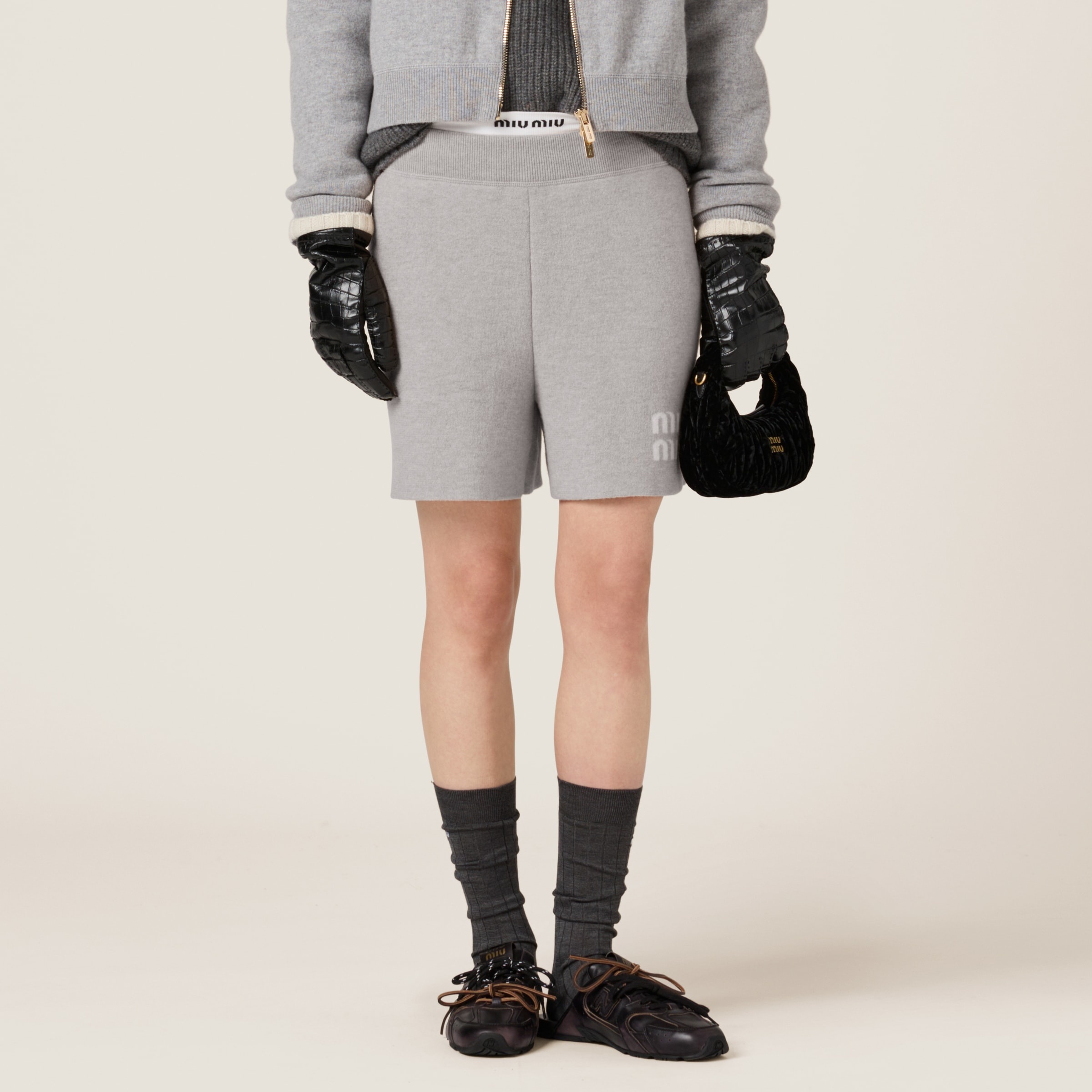 Double cashmere shorts - 5