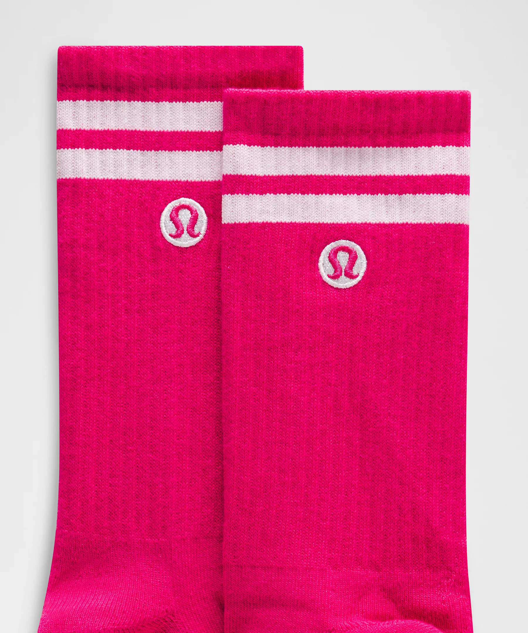 Unisex Daily Essential Crew Socks *Stripe - 2
