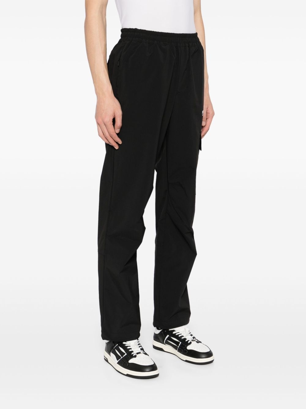 logo print sweatpants - 3