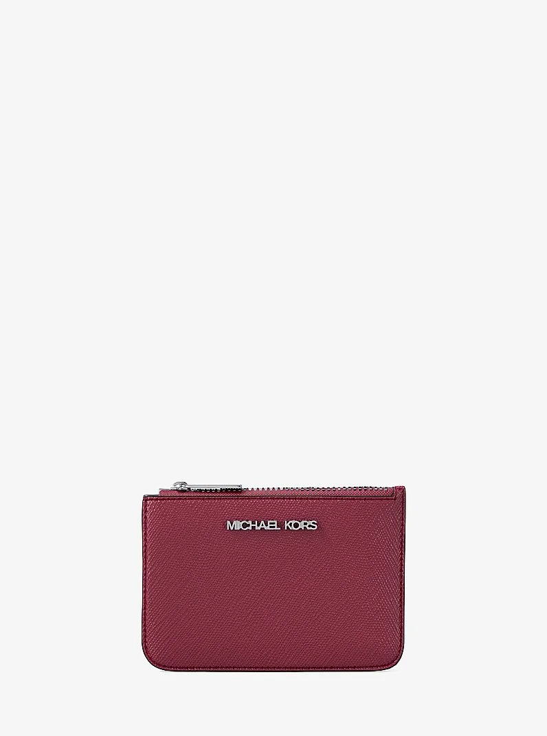 Jet Set Saffiano Leather Coin Purse - 1