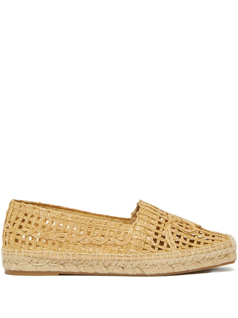 woven espadrille flat 1