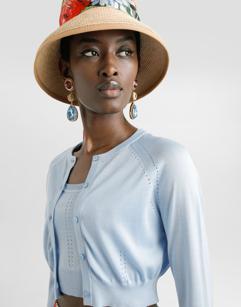 Silk cardigan 4