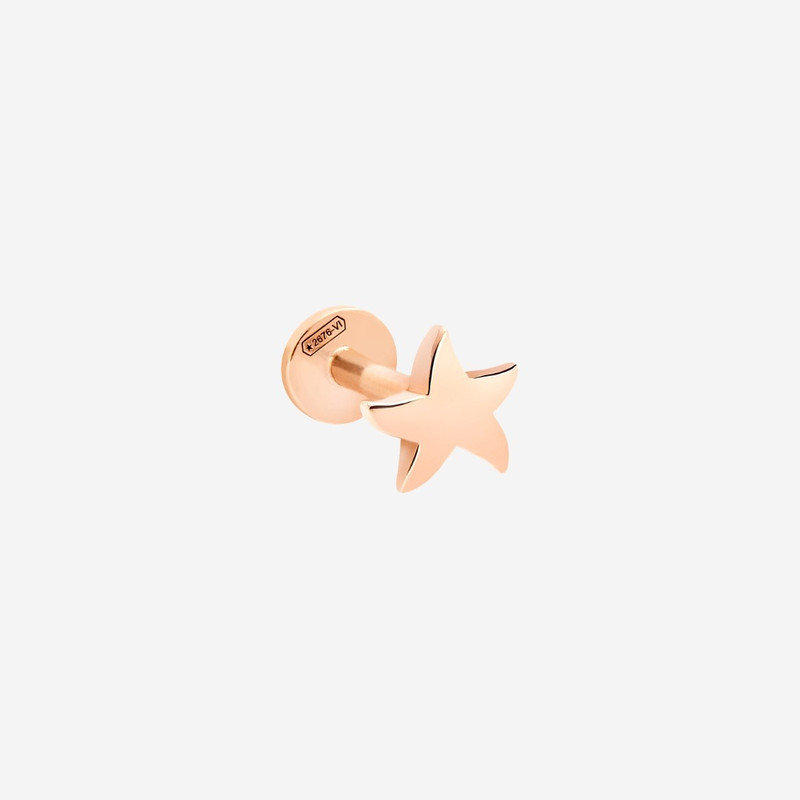 Rose Gold Star Piercing 1
