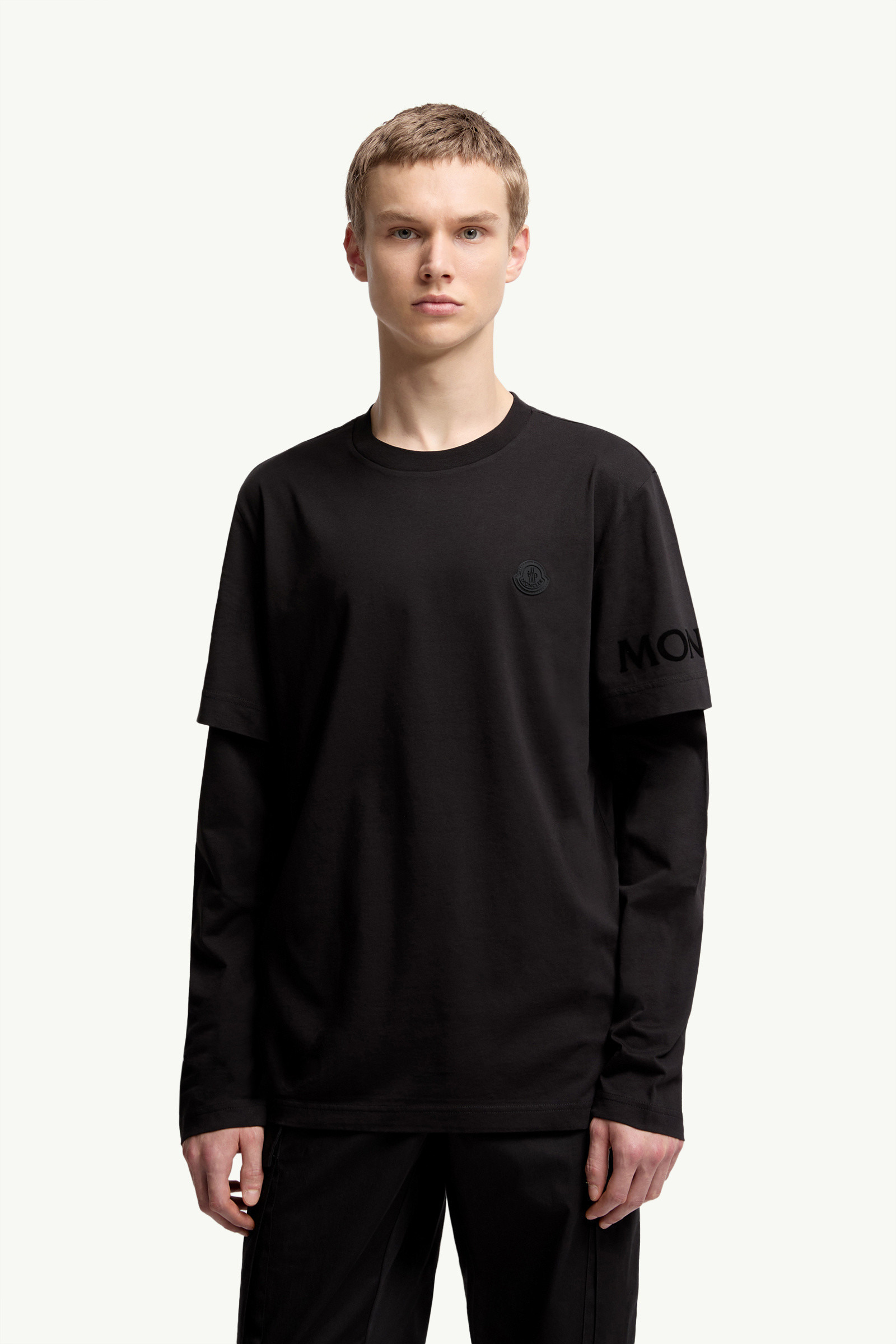 Double Sleeve Cotton T-Shirt - 3