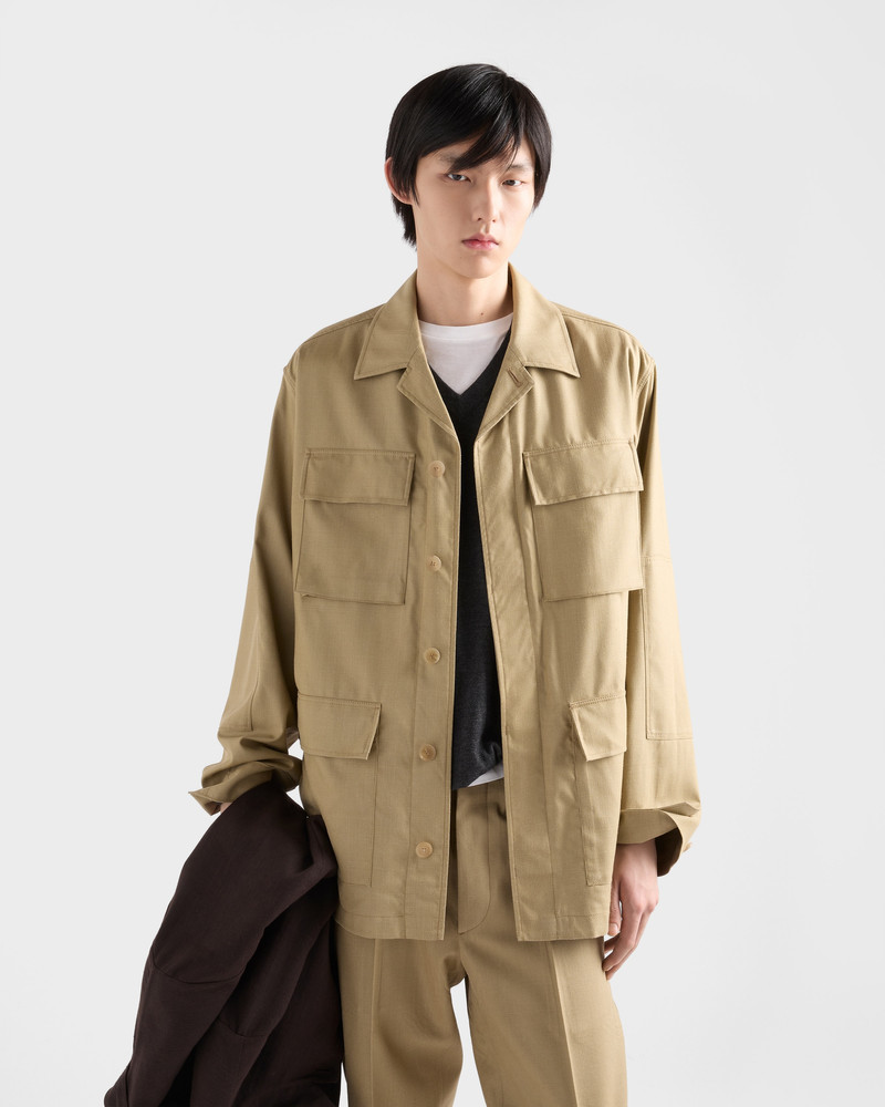 Silk safari jacket 4