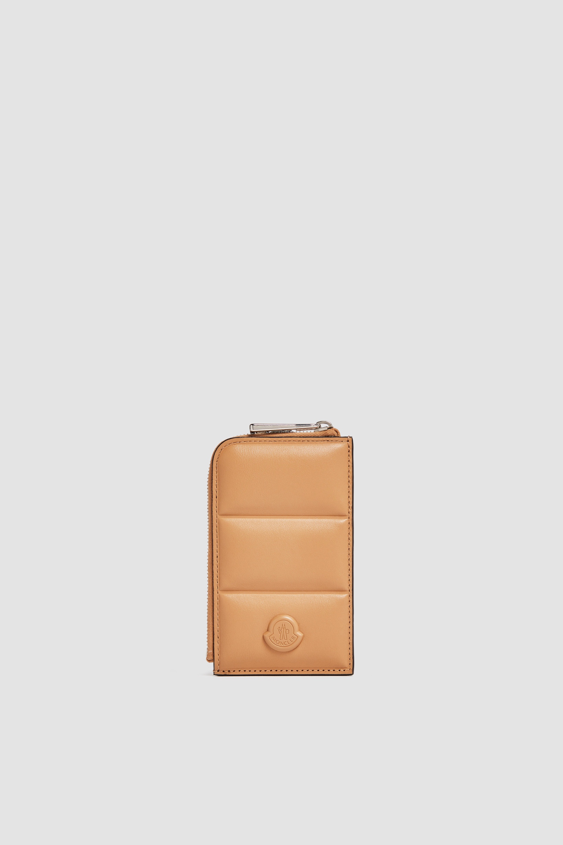 Quilted Leather Card Holder - 1