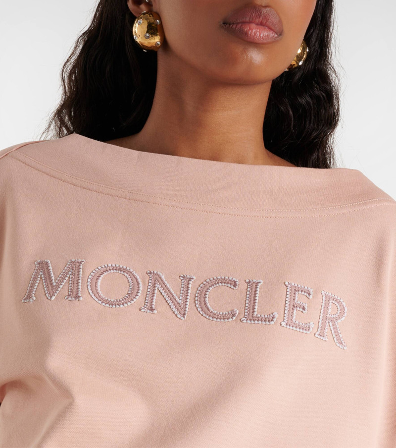 Logo cotton jersey sweatshirt 4