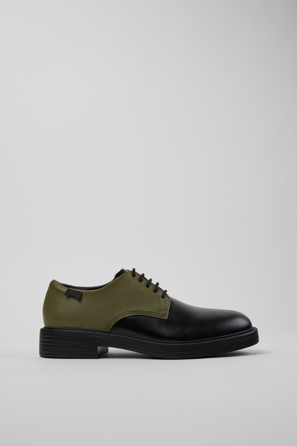 Multicolored Leather Men's Shoes. - 1