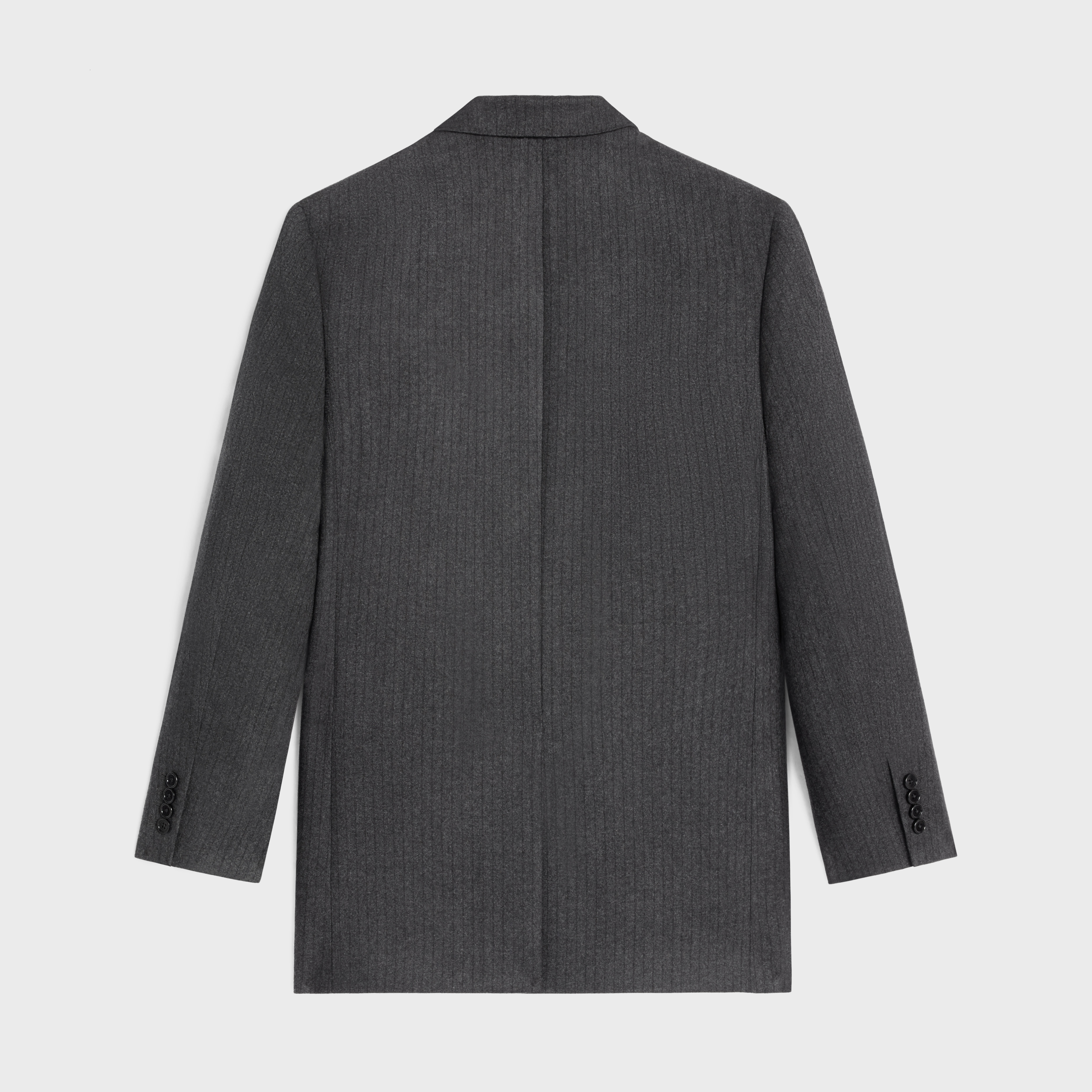 jude jacket in wool and cashmere flannel - 2