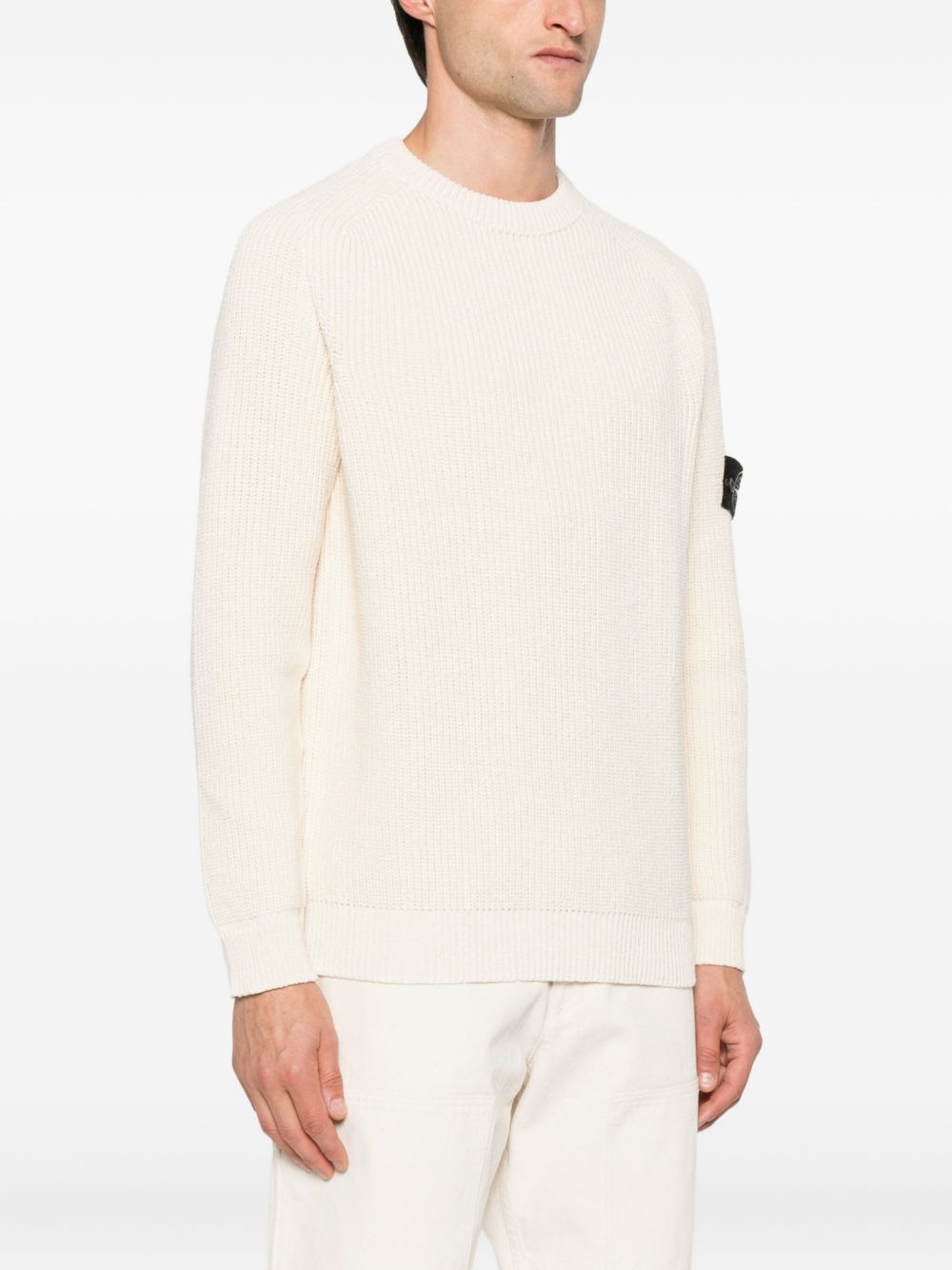 Stone Island Sweaters Ivory - 4