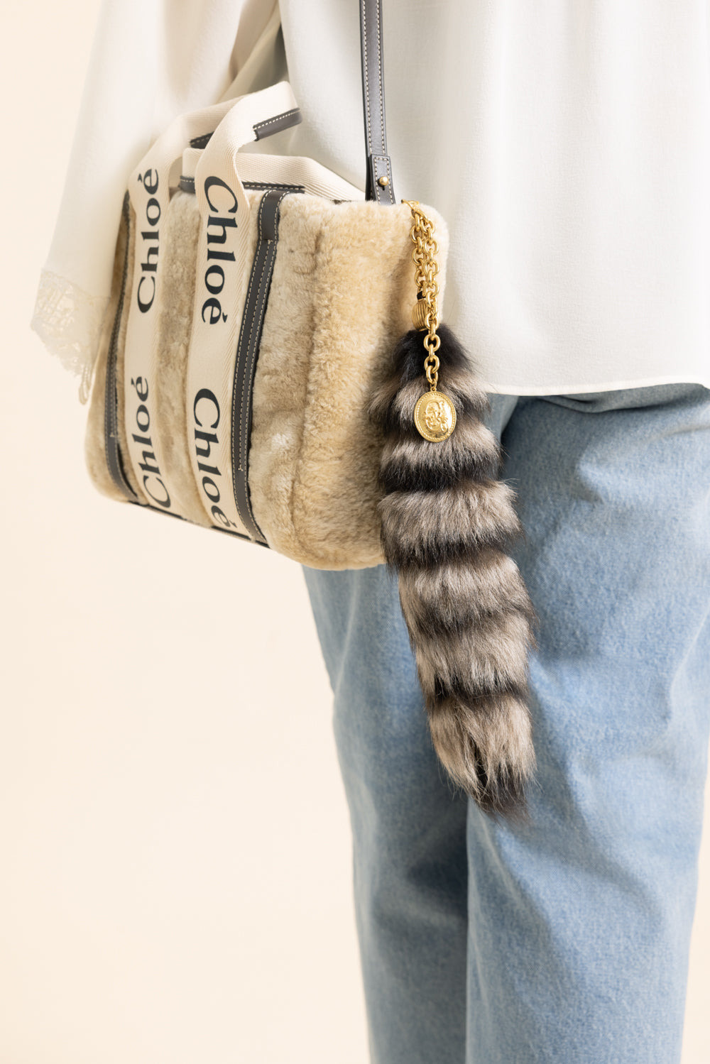 Raccoon Tail Charm - 4
