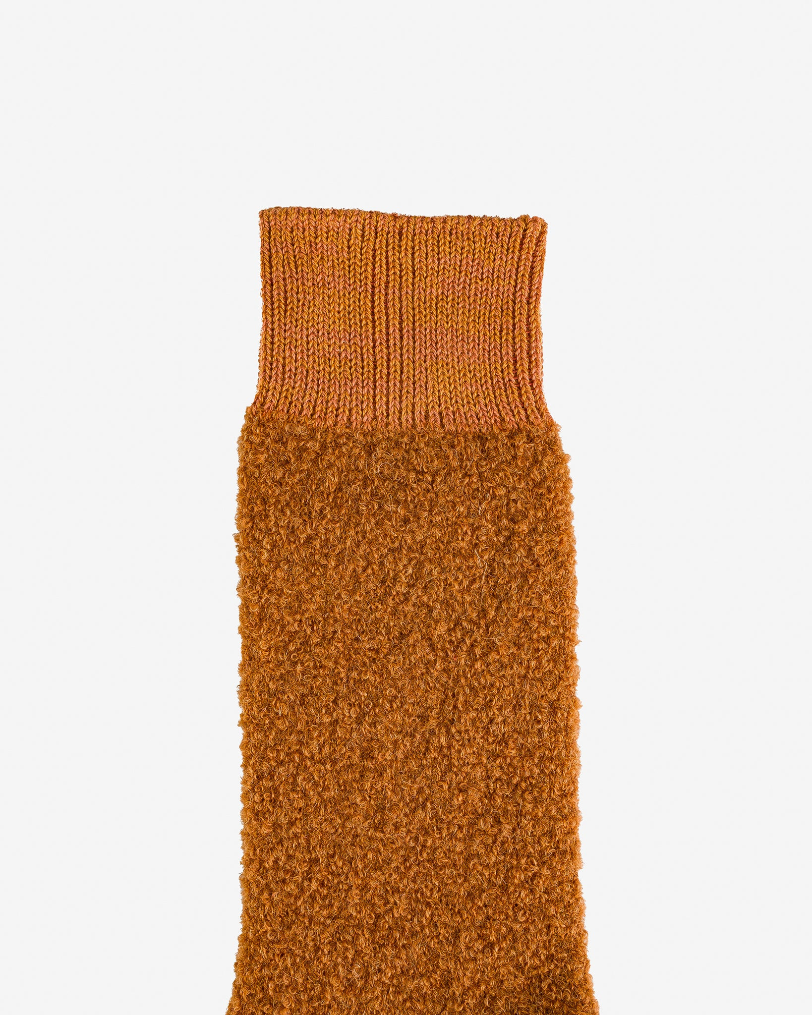 DEC-BAM-GLD Decka Baby Alpaca & Merino Wool Socks - Gold - 2