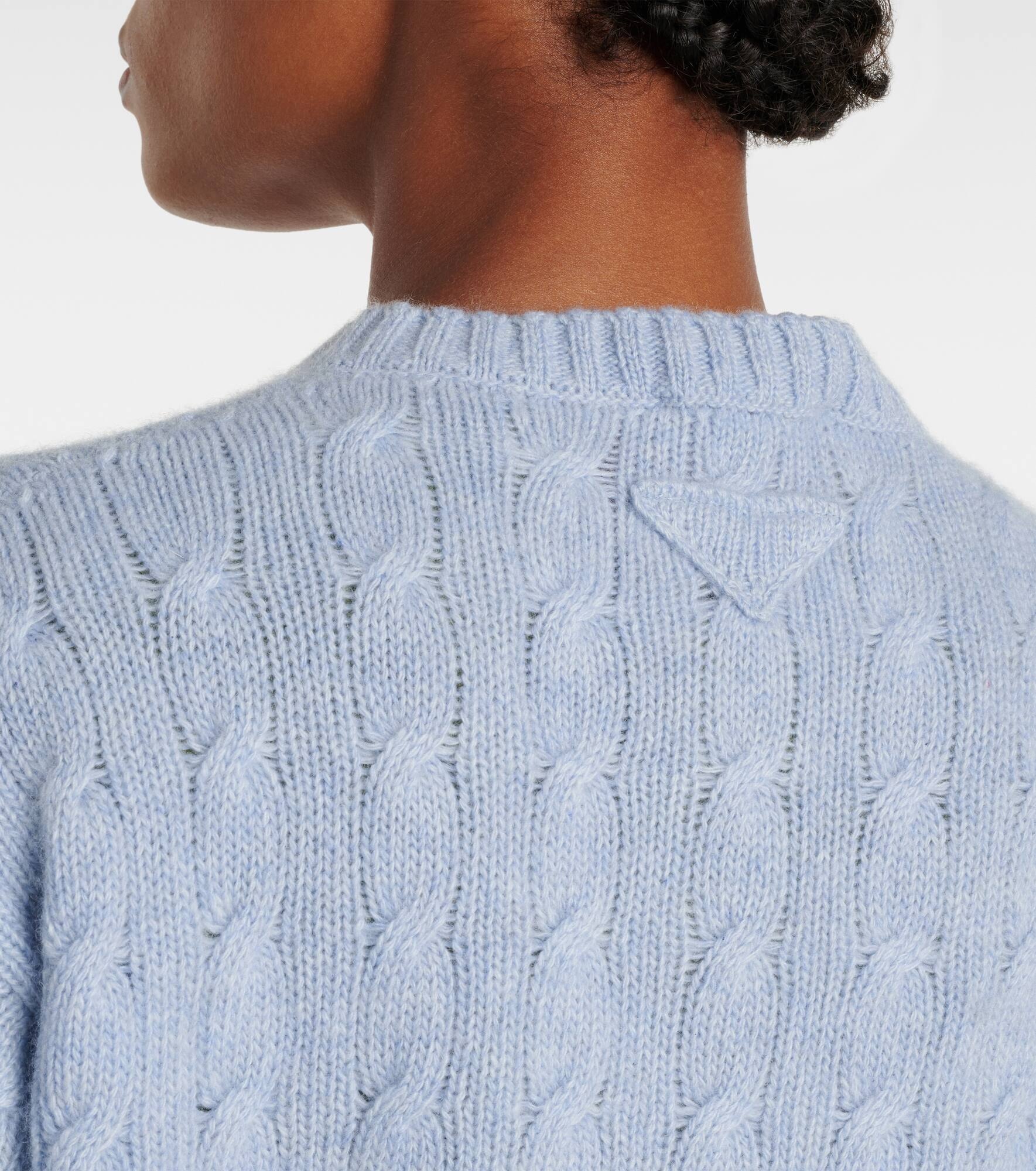 Re-Cashmere cable-knit cardigan - 6