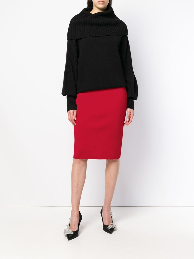 Givenchy V front pencil skirt outlook
