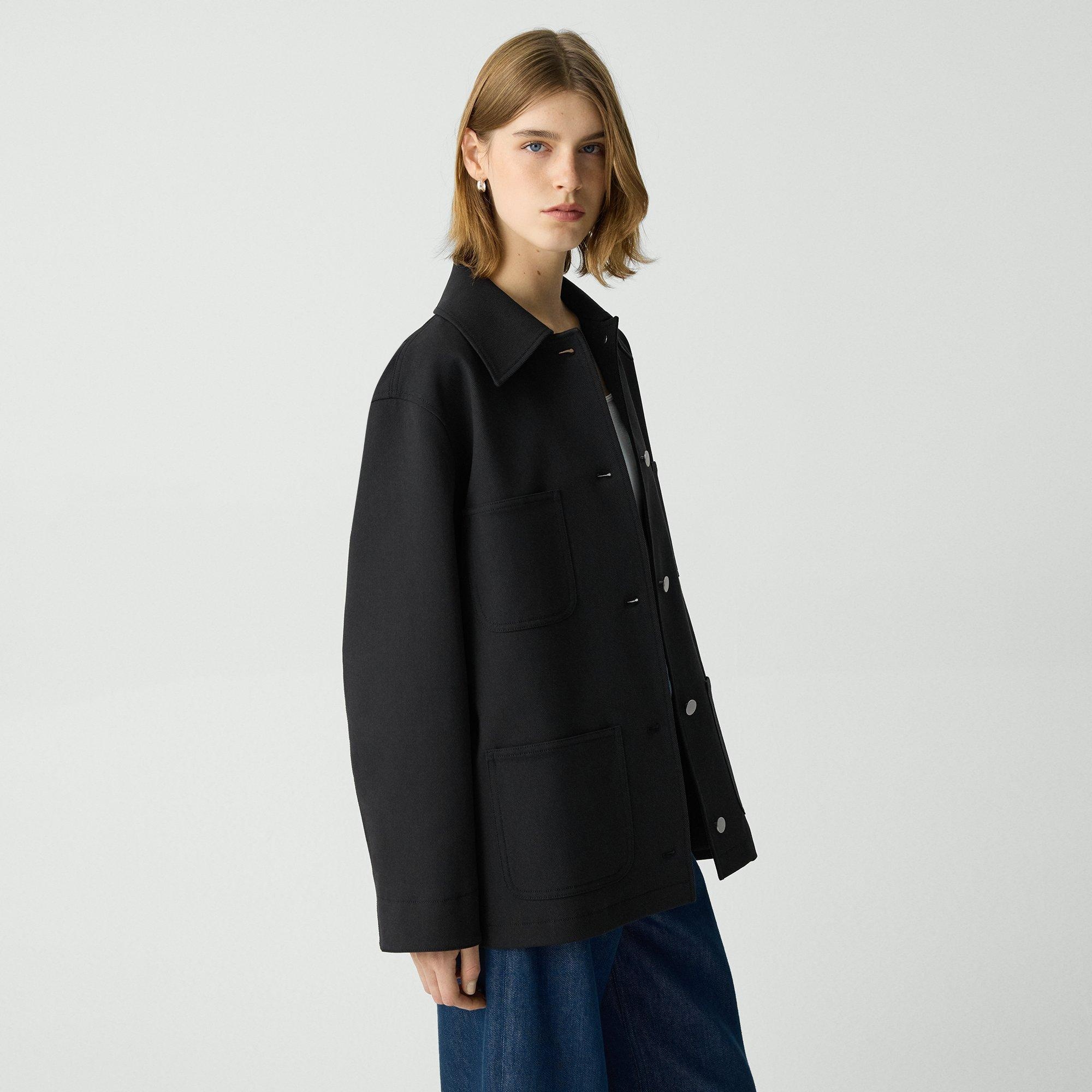 Oversized Utility Jacket in Neoteric Twill - 3