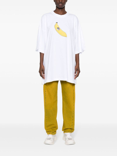 VETEMENTS Banana cotton T-shirt outlook