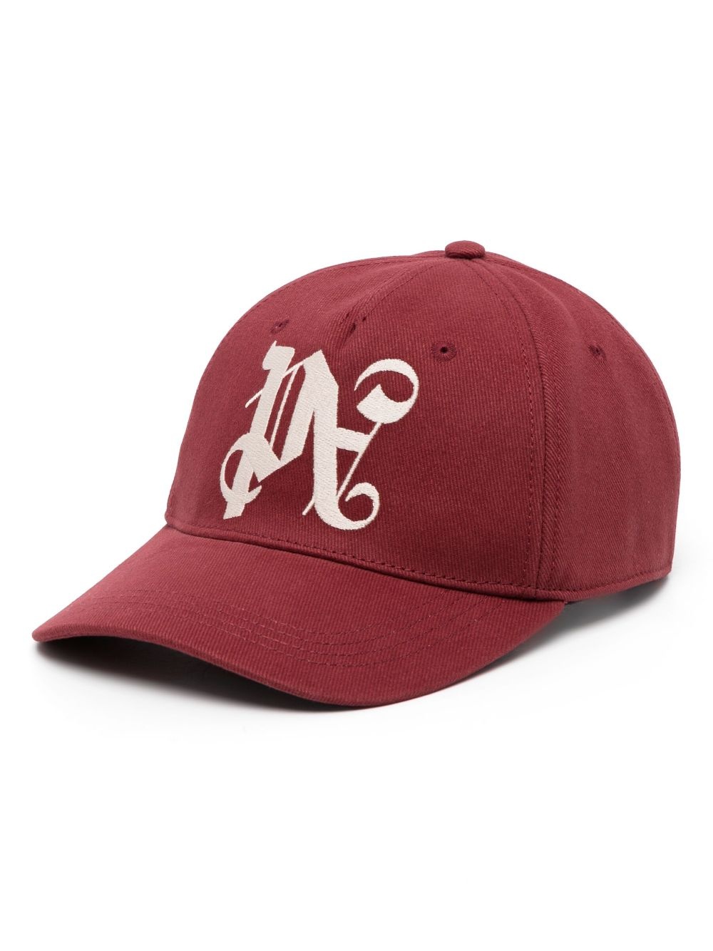 monogram-embroidered baseball cap - 1