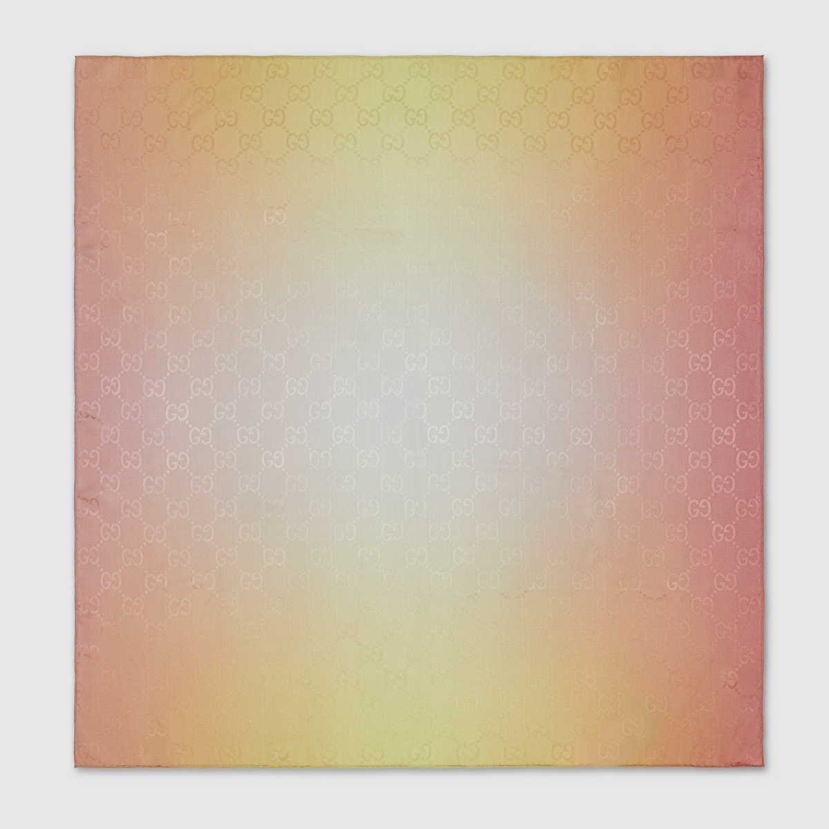 GG silk jacquard scarf - 1