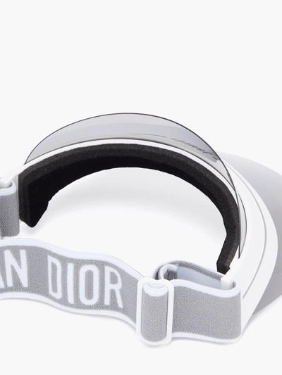 Dior DiorClub1 reflective tinted visor outlook