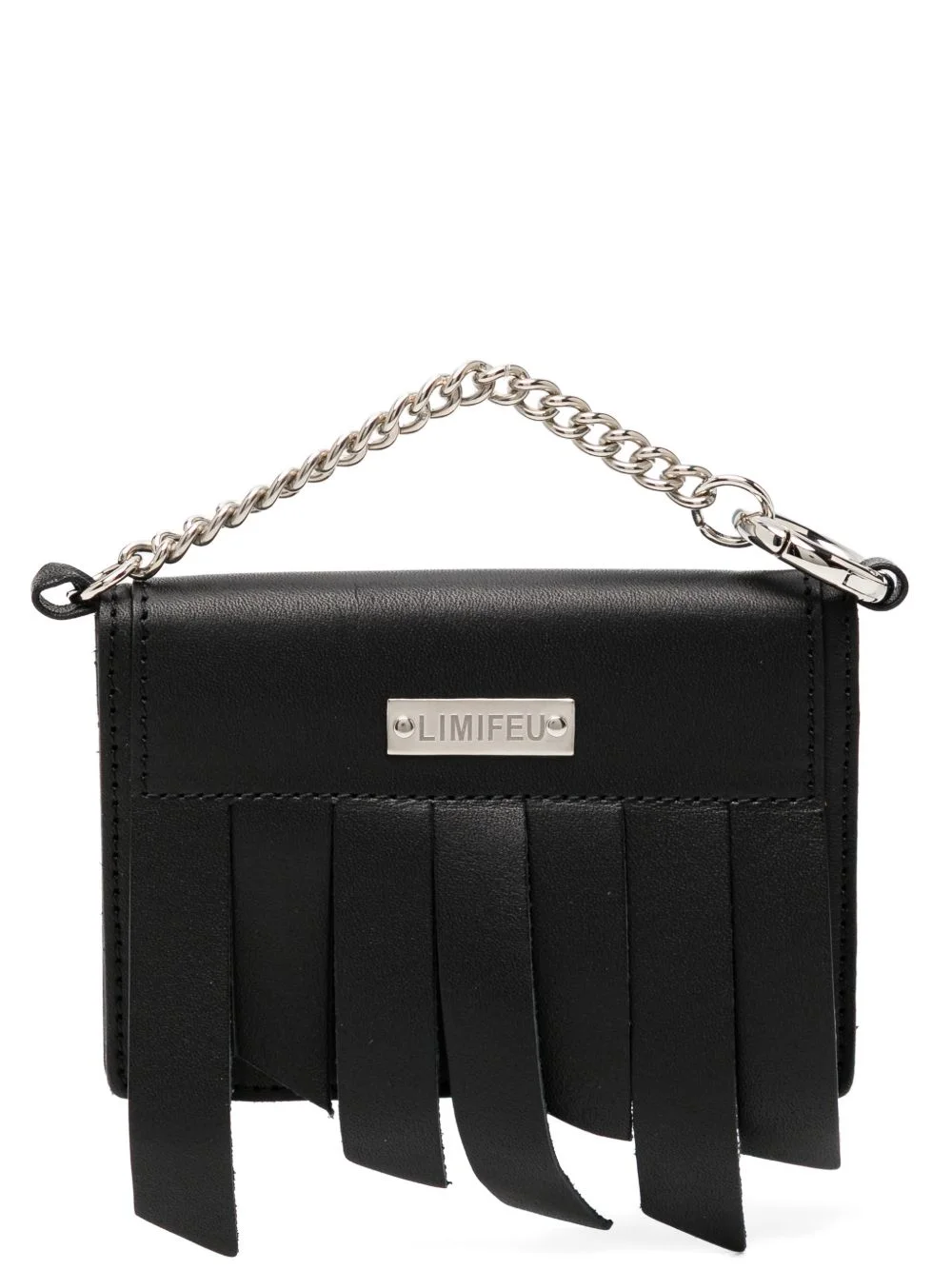 fringe-detail purse - 1