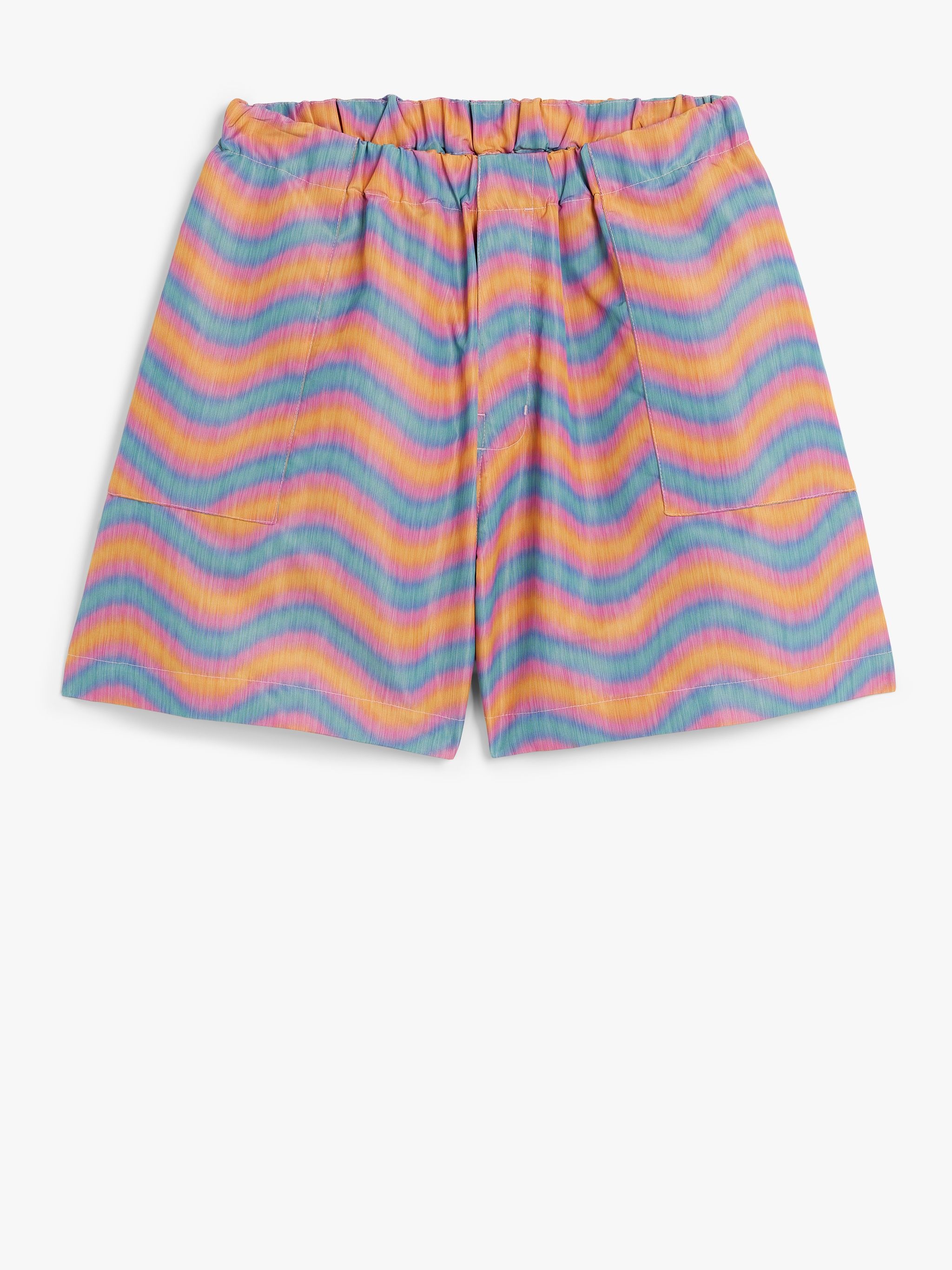 CAPTAIN WAVE PRINT NYLON SHORTS | GTM-223 - 1