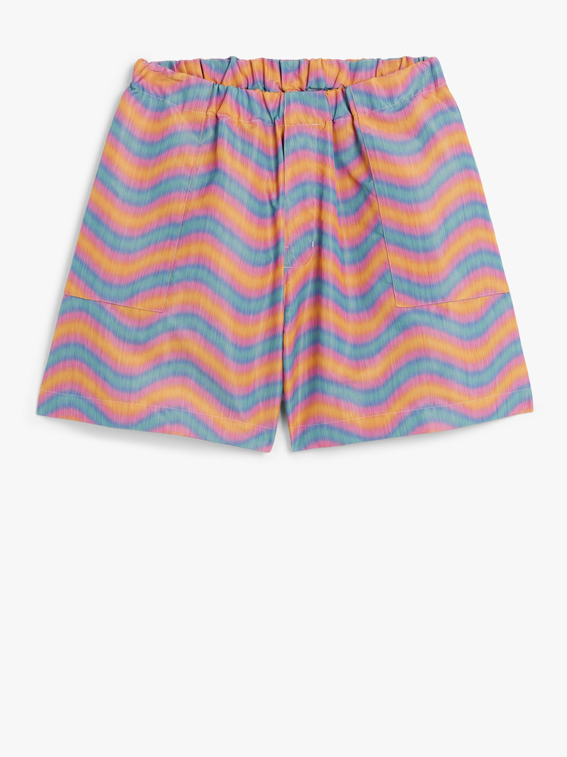 CAPTAIN WAVE PRINT NYLON SHORTS | GTM-223 1