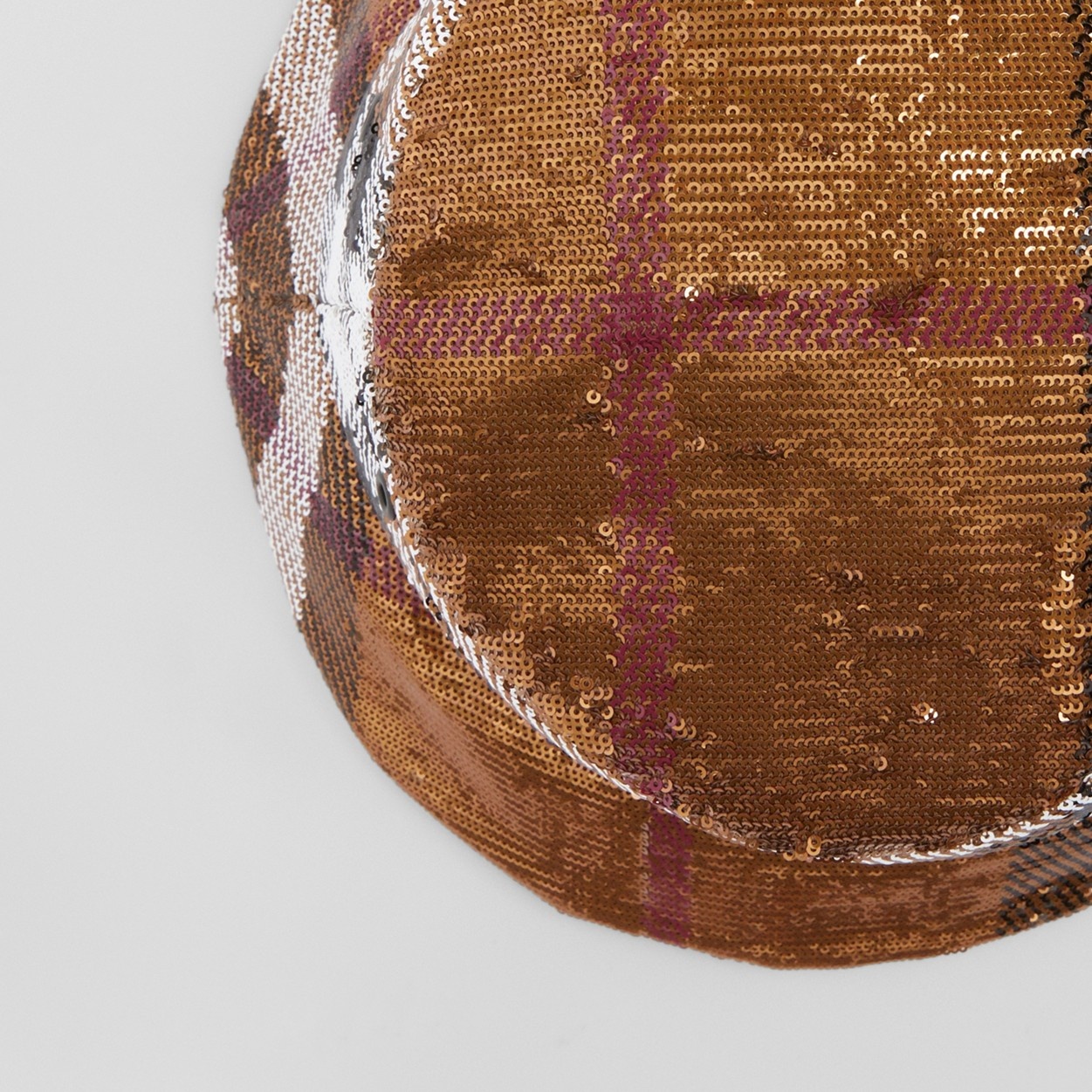 Sequinned Check Bucket Hat - 5