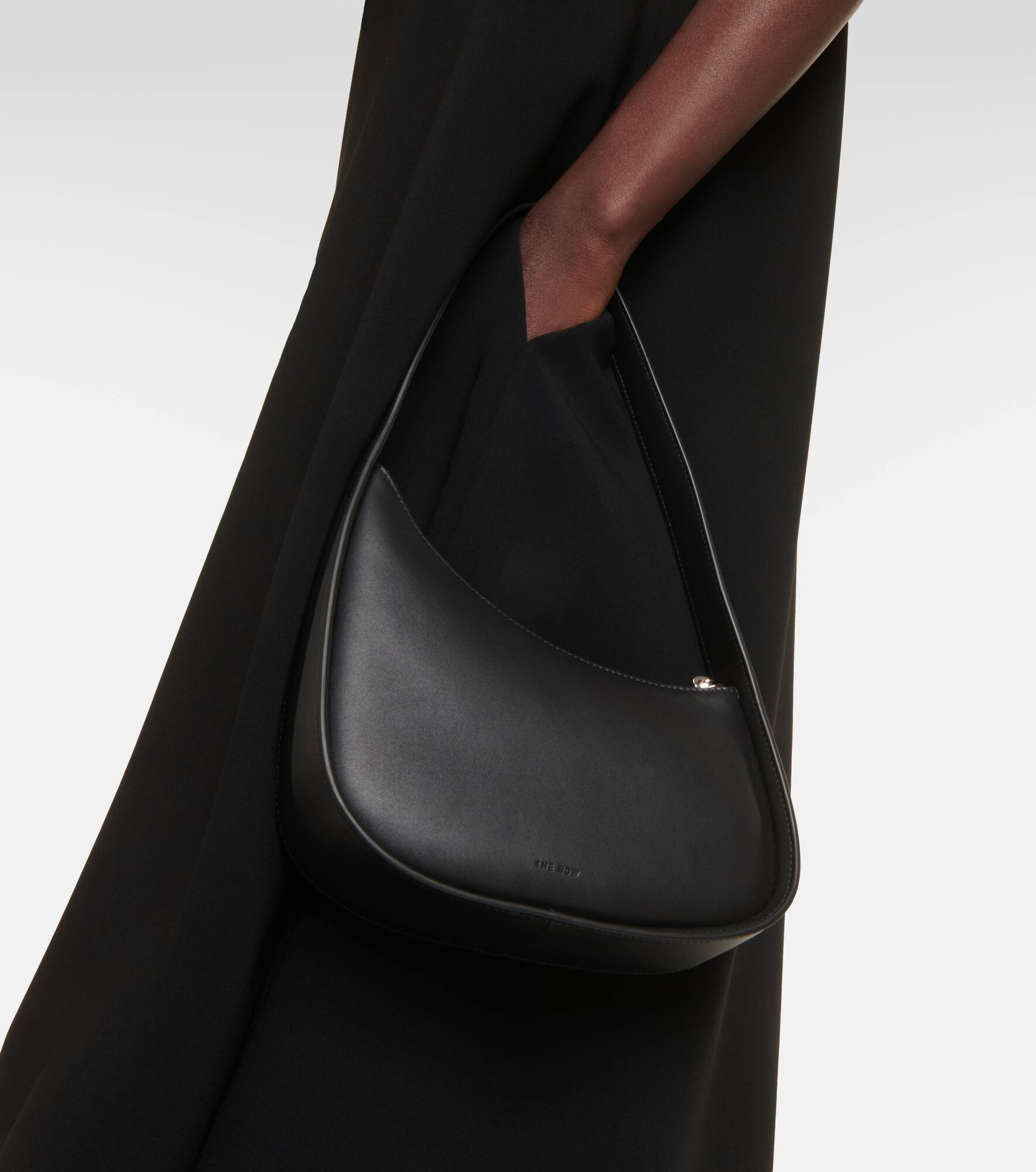 Half Moon leather shoulder bag - 2
