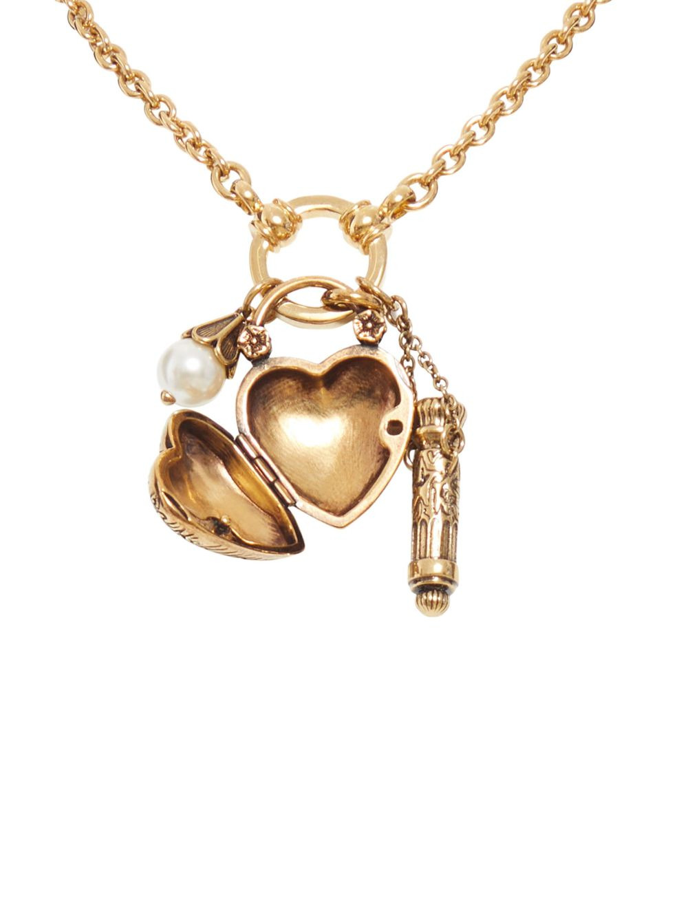 heart-charm chain bracelet - 2